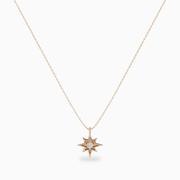 diamond star necklace