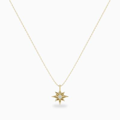 diamond star necklace